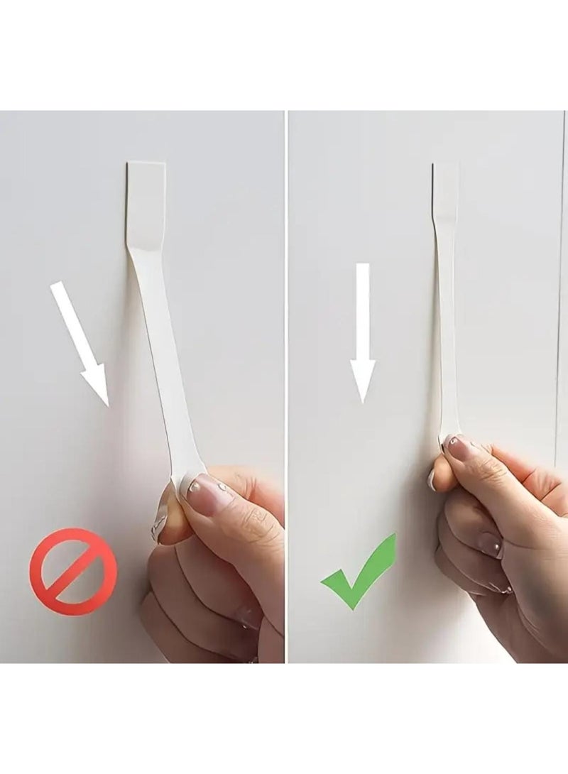 إل ديس شرائط تعليق الصور شديدة التحمّل – شرائط لاصقة سهلة الاستخدام للأسطح الملساء، تثبيت جداري بدون آثار لديكور المنزل والمكتب - Image 4